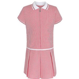 Summer Dress (Sporty Collar) - zip front