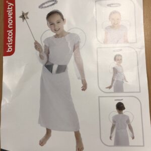 Angel 5-7 - dress, belt, wings & halo (no wand) (Hire)