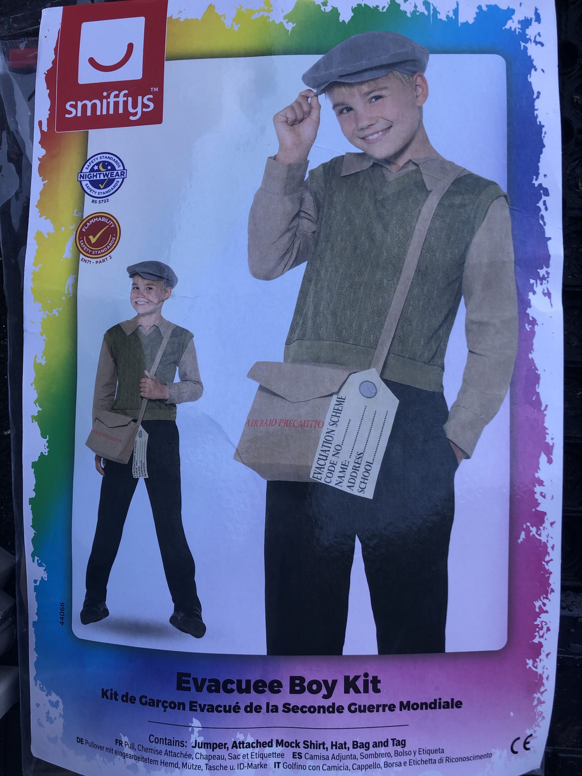 Evacuee Boy 10-12 (Hire)